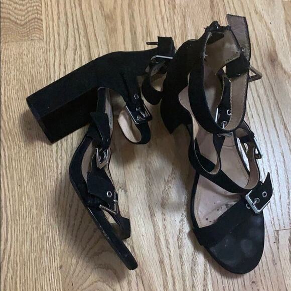 STEVE MADDEN SHANE SUEDE‎ SANDALS SIZE 9 - Picture 2 of 7